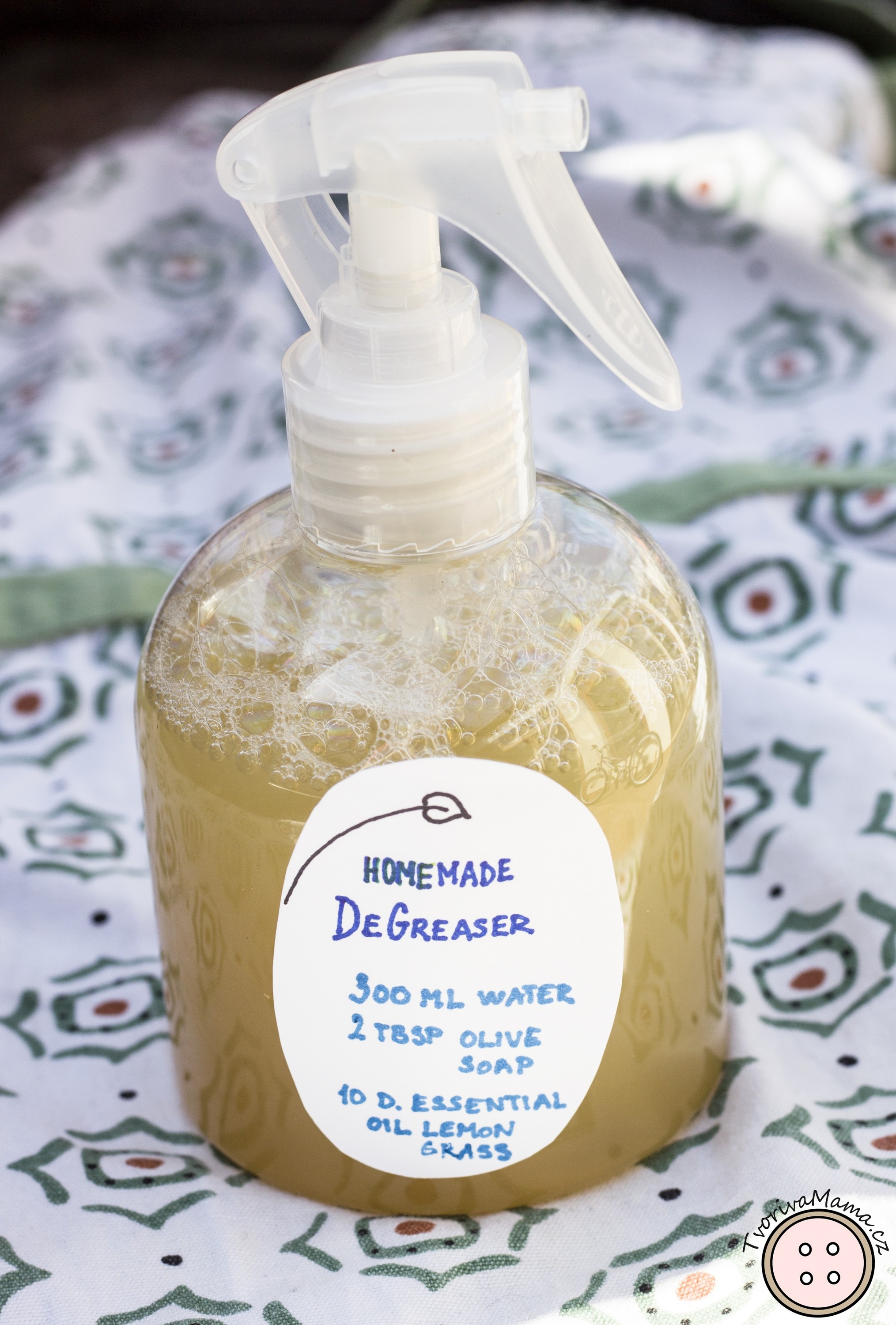 Homemade Degreaser The Creative Mom