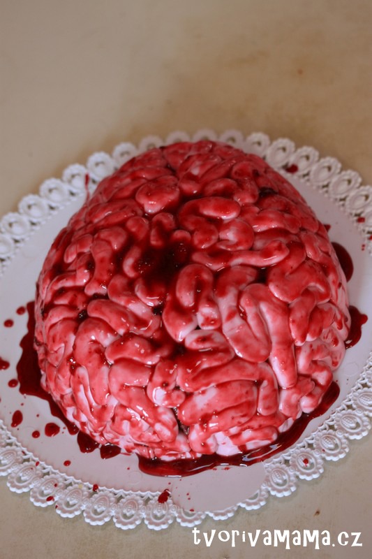 BRAIN CAKE FOR A Dr. - Decorated Cake by Dulce Victoria - CakesDecor