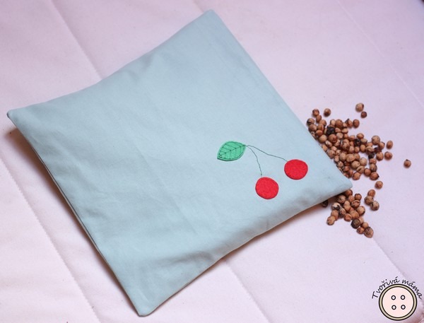 Как сделать самодельную грелку Cherry stone heat pillow - The Creative Mom