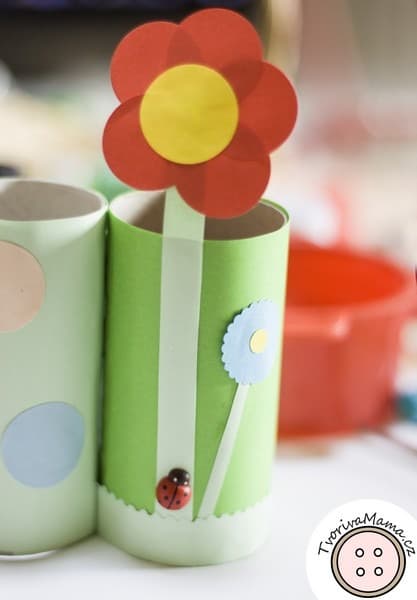 Pencil stand for kids - The Creative Mom