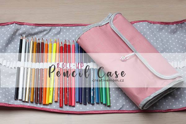 Roll Up Pencil Case in 2 sizes Sewing Pattern